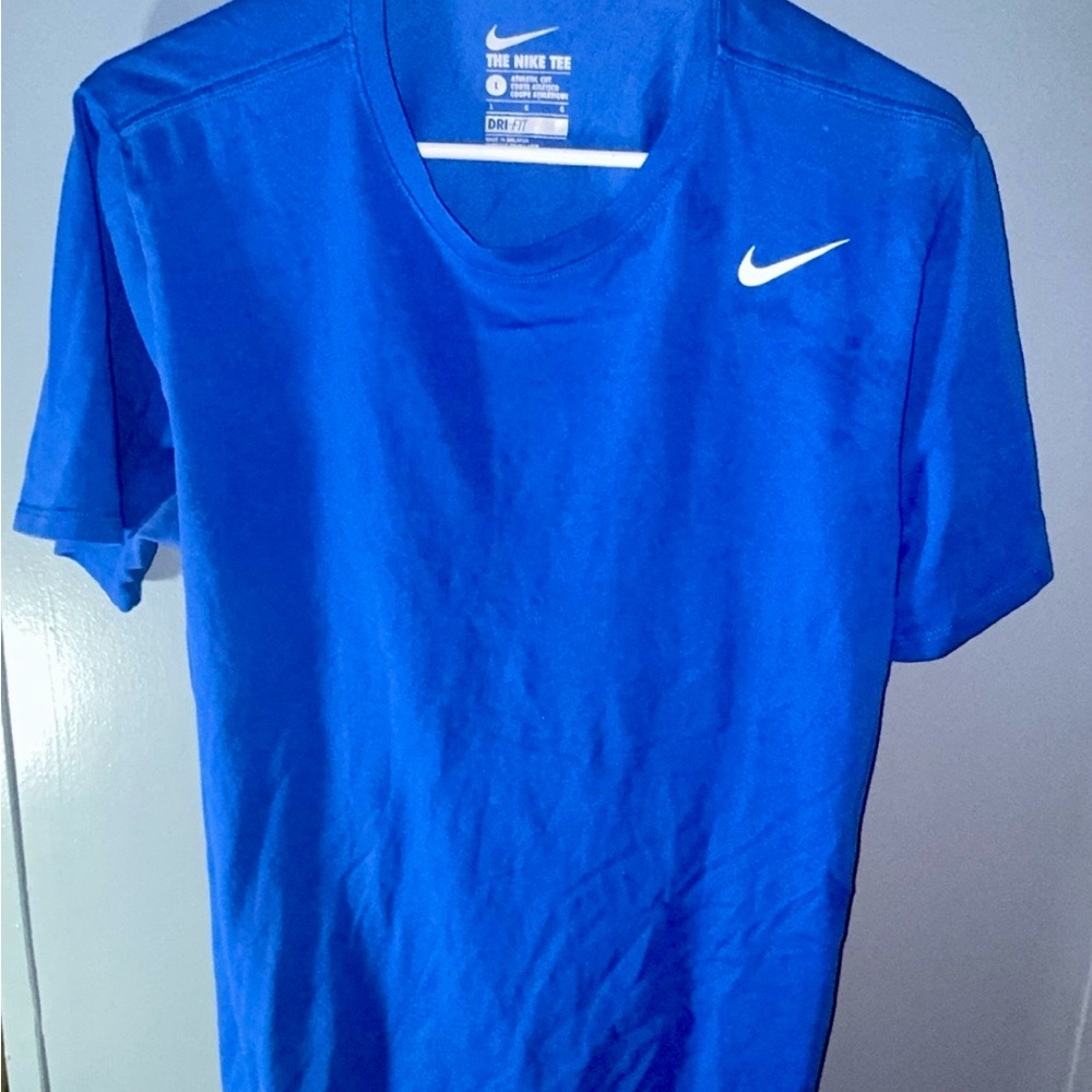 Nike Men's Bright Blue Short Sleeve Tee